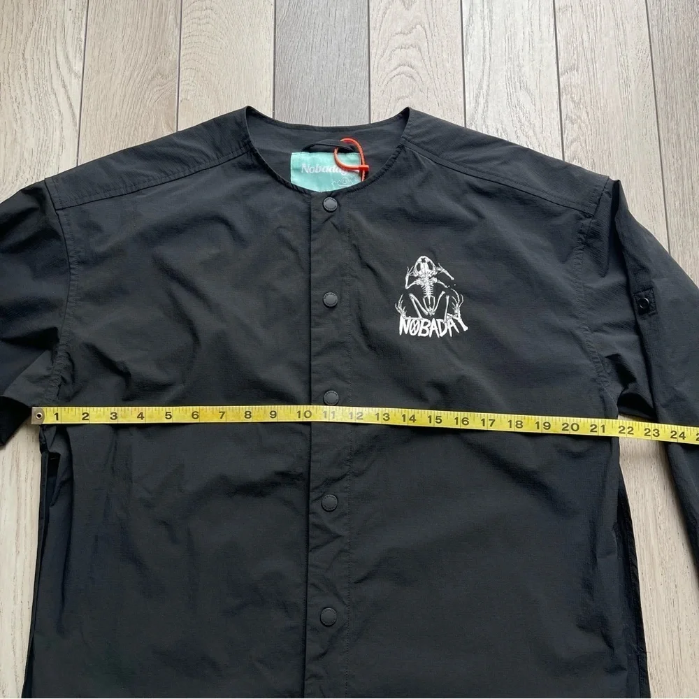 Nobaday Button Down Long Sleeve Skelton Shirt